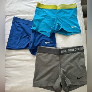 Nike Pro running shorts size S
